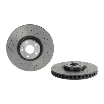 Jeu de 2 disques de frein avant BREMBO 09.D524.13