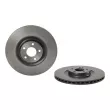 Jeu de 2 disques de frein arrière BREMBO 09.D532.13 - Visuel 1