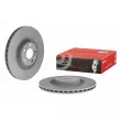 Jeu de 2 disques de frein arrière BREMBO 09.D532.13 - Visuel 2