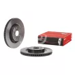 Jeu de 2 disques de frein avant BREMBO 09.E520.11 - Visuel 2