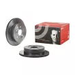 Jeu de 2 disques de frein arrière BREMBO 09.E525.11 - Visuel 2