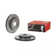 Jeu de 2 disques de frein avant BREMBO 09.E530.11 - Visuel 2