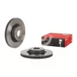 Jeu de 2 disques de frein arrière BREMBO 09.E833.11 - Visuel 2