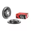 Jeu de 2 disques de frein arrière BREMBO 09.N235.2X - Visuel 2
