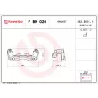 Jeu de supports d'étriers de freins BREMBO F BK 020 - Visuel 2