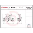 Étrier de frein BREMBO F BR 017 - Visuel 2