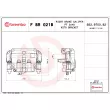 Étrier de frein BREMBO F BR 021B - Visuel 2