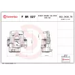 Étrier de frein BREMBO F BR 027 - Visuel 2