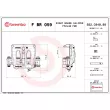 Étrier de frein BREMBO F BR 059 - Visuel 2