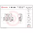 Étrier de frein BREMBO F BR 060 - Visuel 2