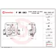 Étrier de frein BREMBO F BR 063 - Visuel 2