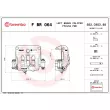 Étrier de frein BREMBO F BR 064 - Visuel 2
