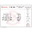 Étrier de frein BREMBO F BR 065 - Visuel 2