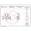 Étrier de frein BREMBO F BR 071 - Visuel 2