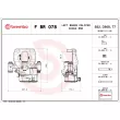 Étrier de frein BREMBO F BR 078 - Visuel 2