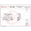 Étrier de frein BREMBO F BR 089 - Visuel 2
