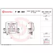 Étrier de frein BREMBO F BR 091 - Visuel 2