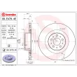 Kit de disques et plaquettes avant BREMBO KT 08 003 - Visuel 2