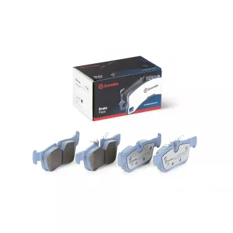 Jeu de 4 plaquettes de frein arrière BREMBO P 06 094E