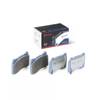 Jeu de 4 plaquettes de frein avant BREMBO P 09 004E