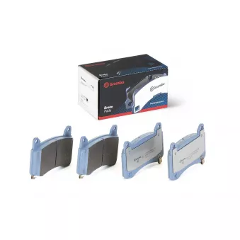Jeu de 4 plaquettes de frein avant BREMBO P 09 029E