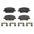 Jeu de 4 plaquettes de frein avant BREMBO P 10 073 - Visuel 2
