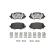 Jeu de 4 plaquettes de frein arrière BREMBO P 23 177X - Visuel 2
