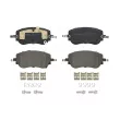 Jeu de 4 plaquettes de frein avant BREMBO P 23 198 - Visuel 2