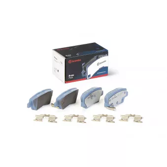Jeu de 4 plaquettes de frein arrière BREMBO P 30 067E