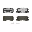 Jeu de 4 plaquettes de frein arrière BREMBO P 54 031X - Visuel 2