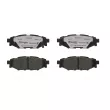 Jeu de 4 plaquettes de frein arrière BREMBO P 78 020X - Visuel 2