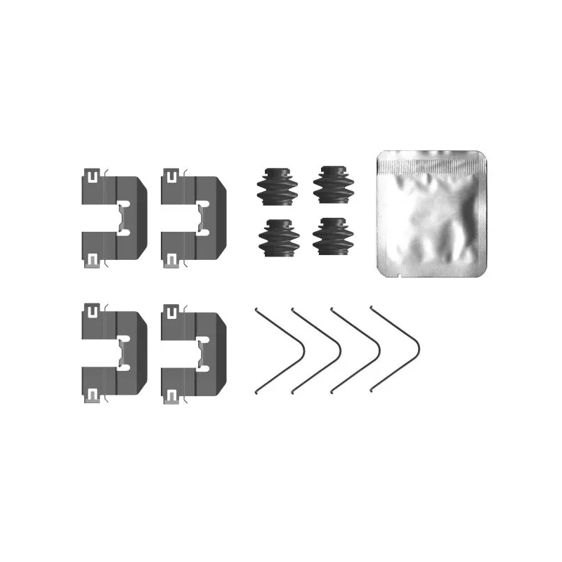 Kit d'accessoires, plaquette de frein à disque MINTEX MBA0104