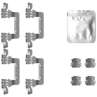 Kit d'accessoires, plaquette de frein à disque MINTEX MBA0130