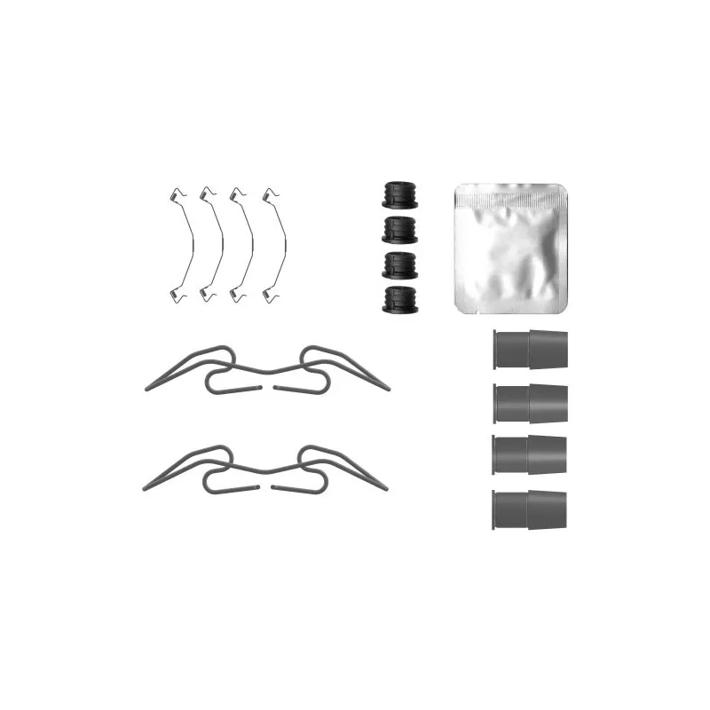 Kit d'accessoires, étrier de frein MINTEX MBA0134
