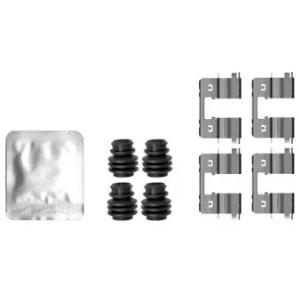 Kit d'accessoires, plaquette de frein à disque MINTEX MBA0144