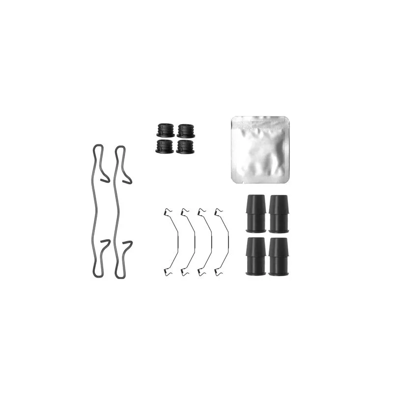 Kit d'accessoires, plaquette de frein à disque MINTEX MBA0145