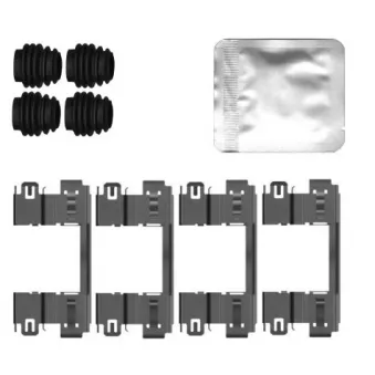 Kit d'accessoires, plaquette de frein à disque MINTEX MBA0147