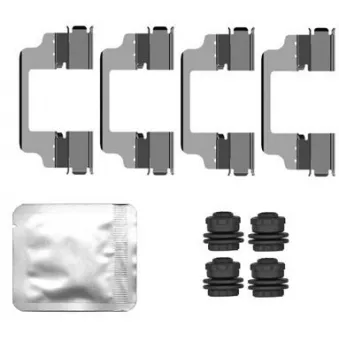 Kit d'accessoires, plaquette de frein à disque MINTEX MBA0150