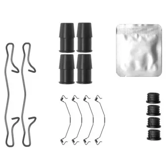 Kit d'accessoires, plaquette de frein à disque MINTEX MBA0155