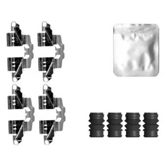 Kit d'accessoires, plaquette de frein à disque MINTEX MBA0161