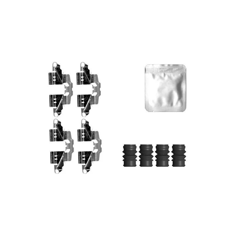Kit d'accessoires, plaquette de frein à disque MINTEX MBA0161