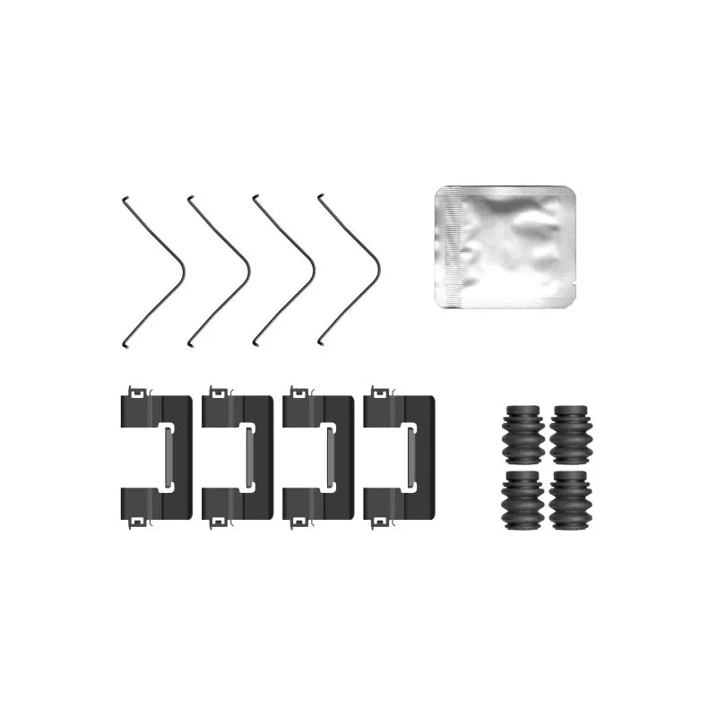 Kit d'accessoires, plaquette de frein à disque MINTEX MBA0163