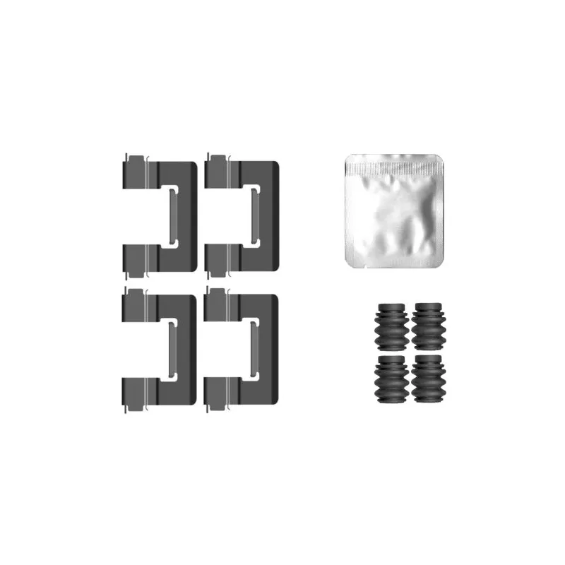 Kit d'accessoires, plaquette de frein à disque MINTEX MBA0164