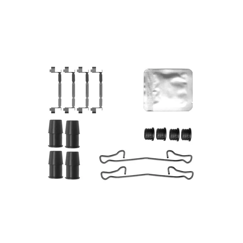 Kit d'accessoires, plaquette de frein à disque MINTEX MBA0167
