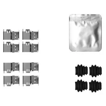 Kit d'accessoires, plaquette de frein à disque MINTEX MBA0172