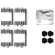 Kit d'accessoires, plaquette de frein à disque MINTEX MBA0177 - Visuel 1