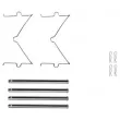 Kit d'accessoires, plaquette de frein à disque MINTEX MBA0180 - Visuel 2