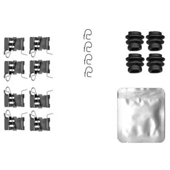 Kit d'accessoires, plaquette de frein à disque MINTEX MBA0182