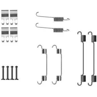 Kit d'accessoires, mâchoire de frein MINTEX MBA76