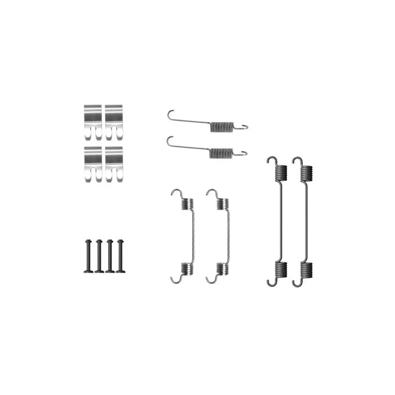 Kit d'accessoires, mâchoire de frein MINTEX MBA76